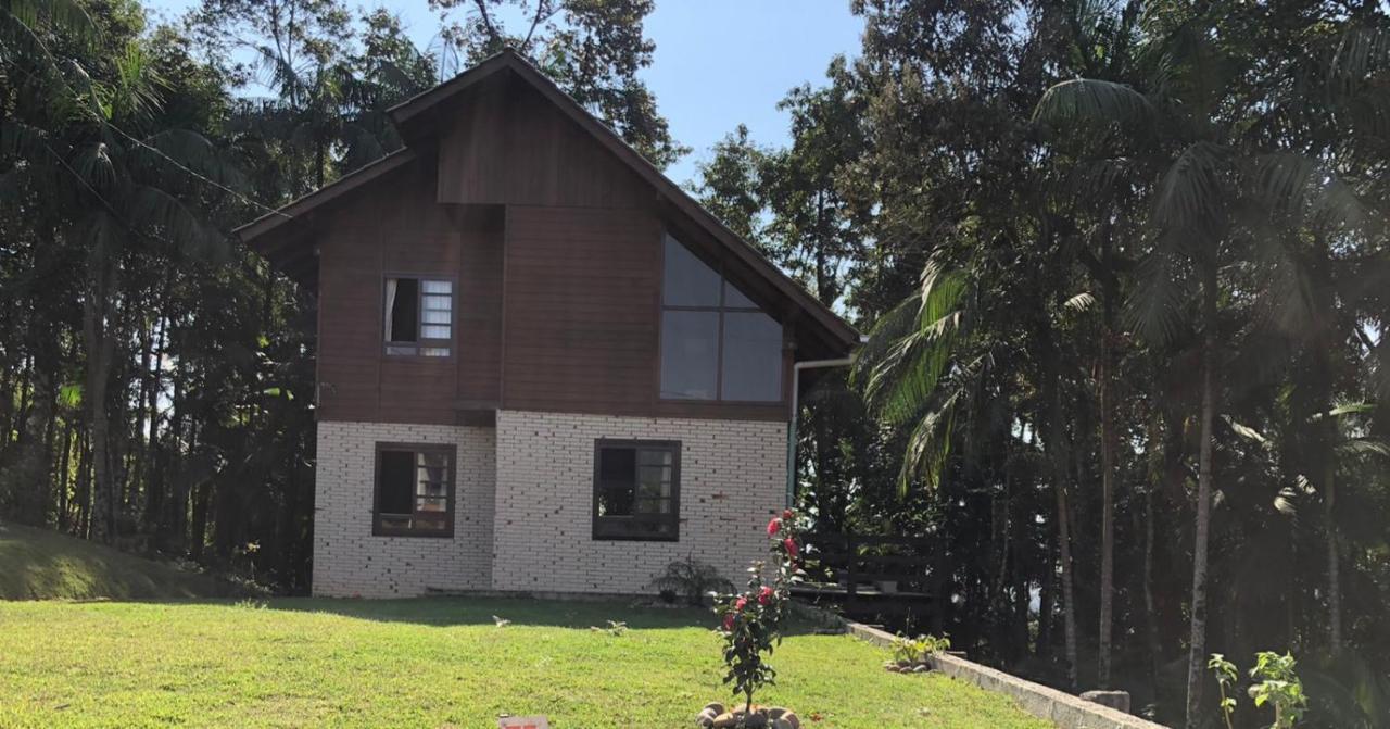 Casa De Campo Rosa Dos Ventos Rodeio Esterno foto