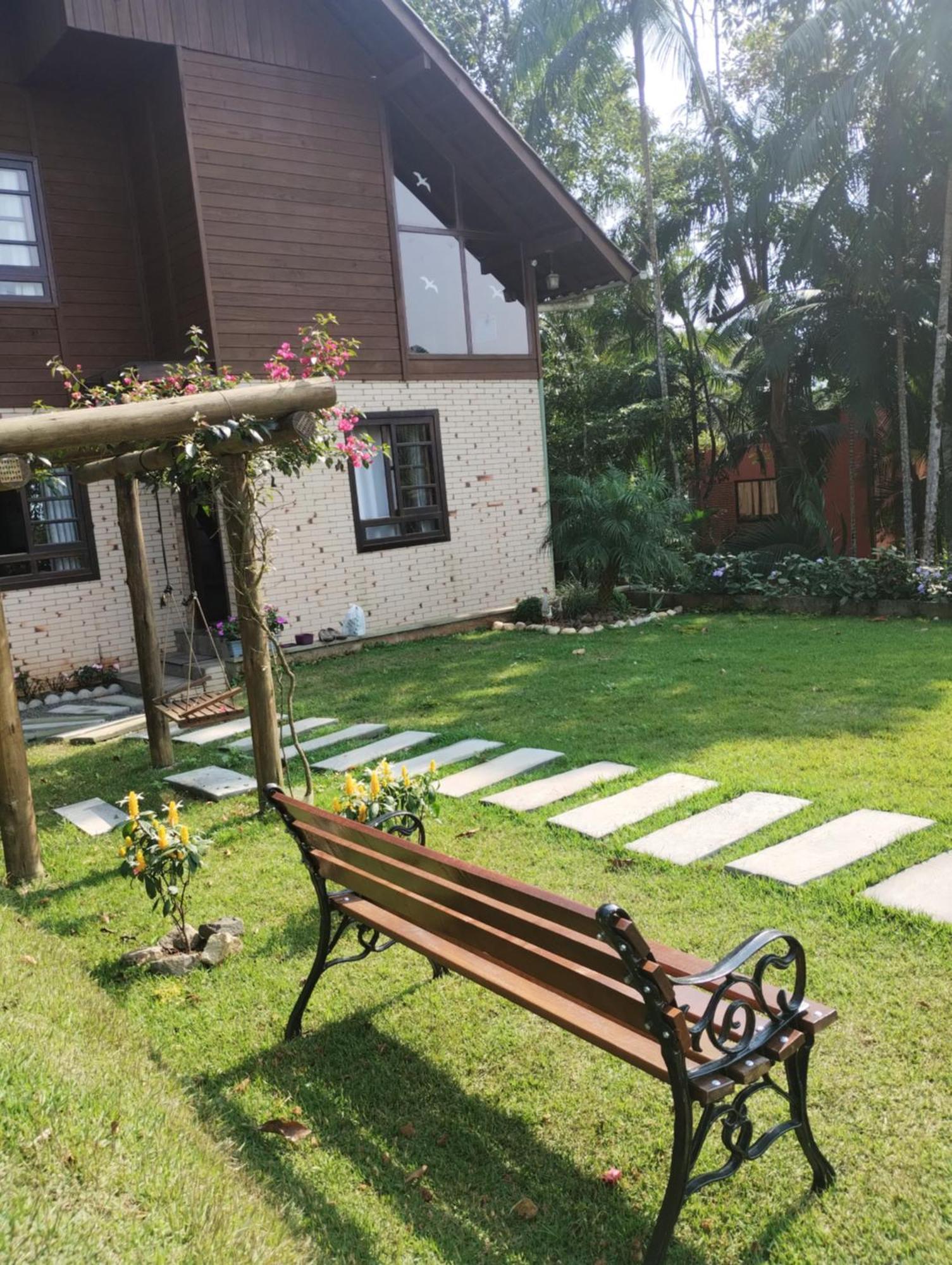 Casa De Campo Rosa Dos Ventos Rodeio Esterno foto